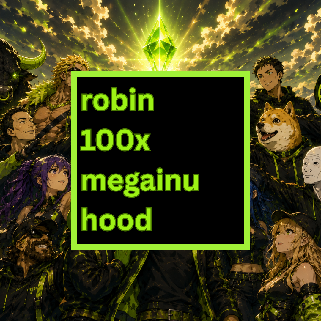 robin100xmegainuhood logo